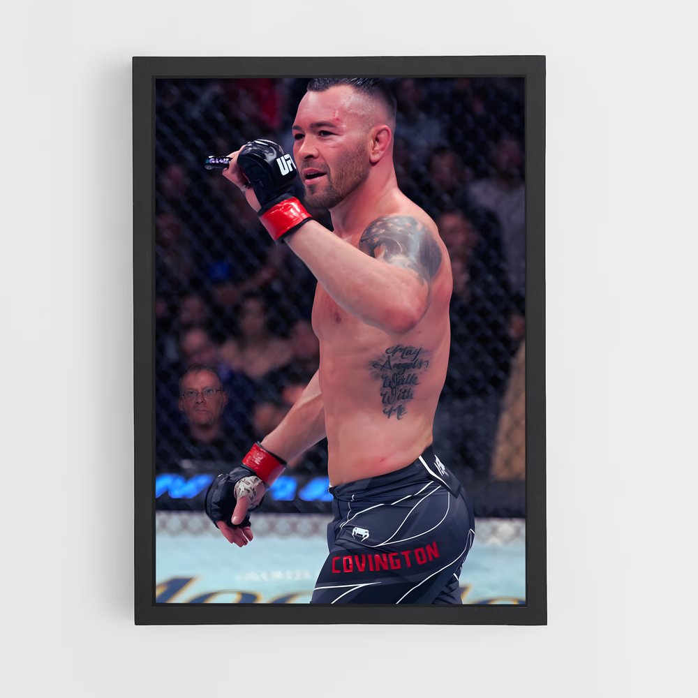 Poster Colby de covington – affiche MMA (vue 2)